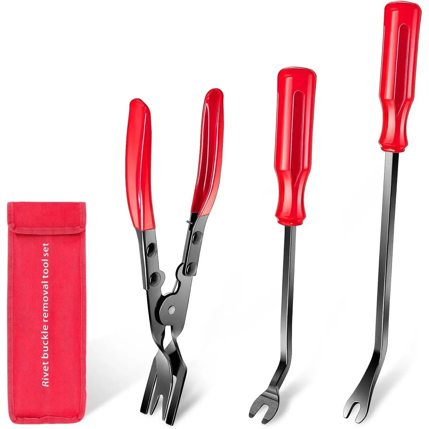 3 count Clip Remover Tool, Clip Pliers Set Fastener  , Auto Trim  Kit  Tool Set  Door Panel Dashboard Repair Kit