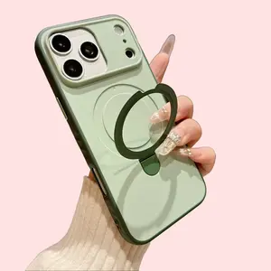 The stand is compatible with the IP 17Promax matte finish phone case and the IP 16ProMax/15Pro/14/13 anti-slip protective cover