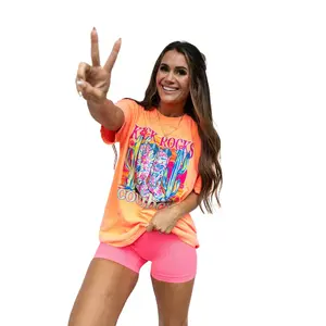 Neon kick rocks cowboy Tshirt