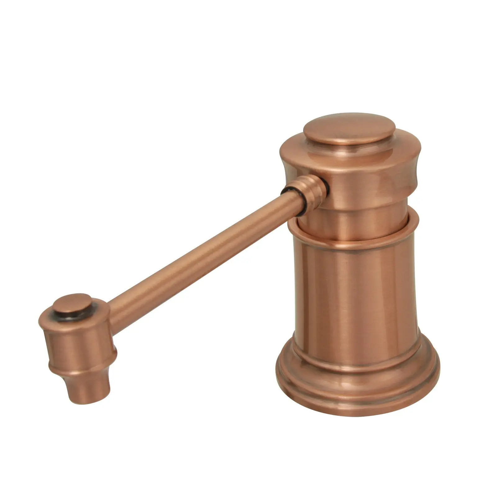Built in Copper Soap Dispenser Refill from Top with 17 OZ Bottle