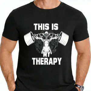 Men's Motivational Athletic Graphic T-Shirt |   Soft Cotton Blend Fitness Gym Tee Gym Clothes Workout Exercise Activewear