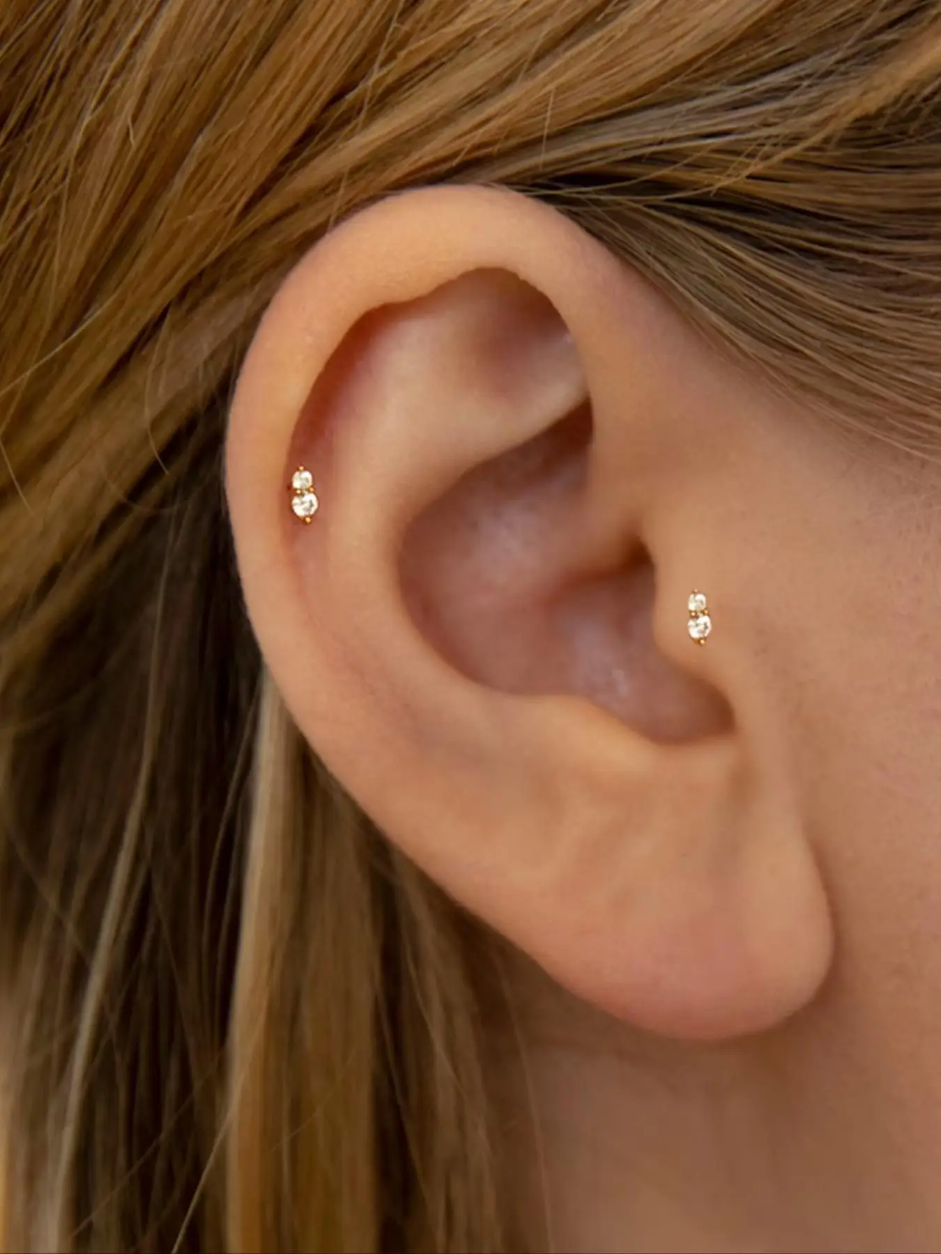 925 Sterling Silver Fashionable Artificial Zircon Inlaid Earrings, Casual Jewelry for Women, Trendy All-match & Exquisite Jewelry for Birthday Gift