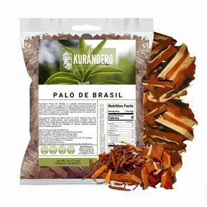 Kurandero Palo de Brasil 4 oz - Traditional Botanical Wood for Herbal Infusions & Custom Blends Naturally Woody Aroma Ideal for Herbal Routines