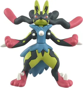 Takara Tomy Pokemon Moncolle 2 Inch Figure Shiny Mega Lucario