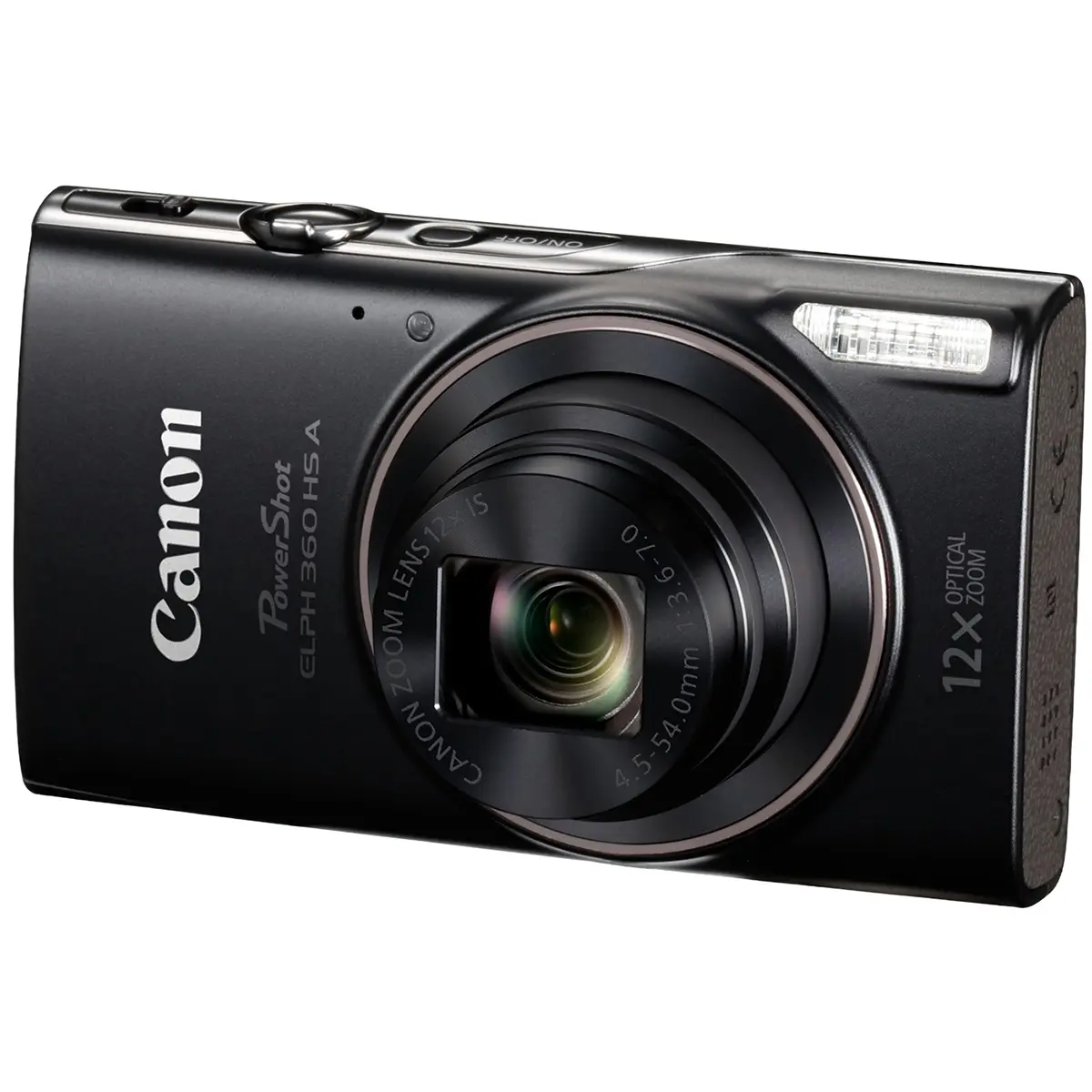 Canon PowerShot ELPH 360 HS A Digital Camera, Black Canon PowerShot ELPH 360 HS A Digital Camera, Black
