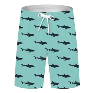 JUNBAOSS Men's Lightweight Printed Beach Shorts, Summer Beach Shorts, Hawaiian Holiday Printed Shorts