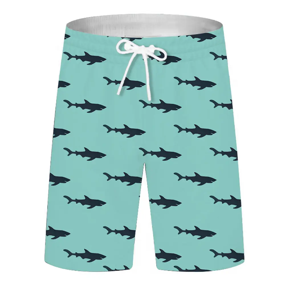 JUNBAOSS Men's Lightweight Printed Beach Shorts, Summer Beach Shorts, Hawaiian Holiday Printed Shorts