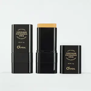 Lightweight Hydrating Foundation Stick Easy Carry Travel Essential Face Makeup