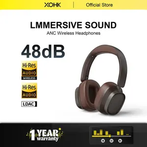 ANC Noise Cancelling Bluetooth Earphones Best Headphones,ANC Wireless F3 Headphones Bluetooth Headset with mic,Deep Bass Hi-Fi Stereo, for Travel & Work Connection Electronic Headset