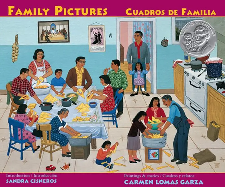 USED Book - Family Pictures/Cuadros de Familia by Lomas Garza, Carmen (Paperback) - Spanish