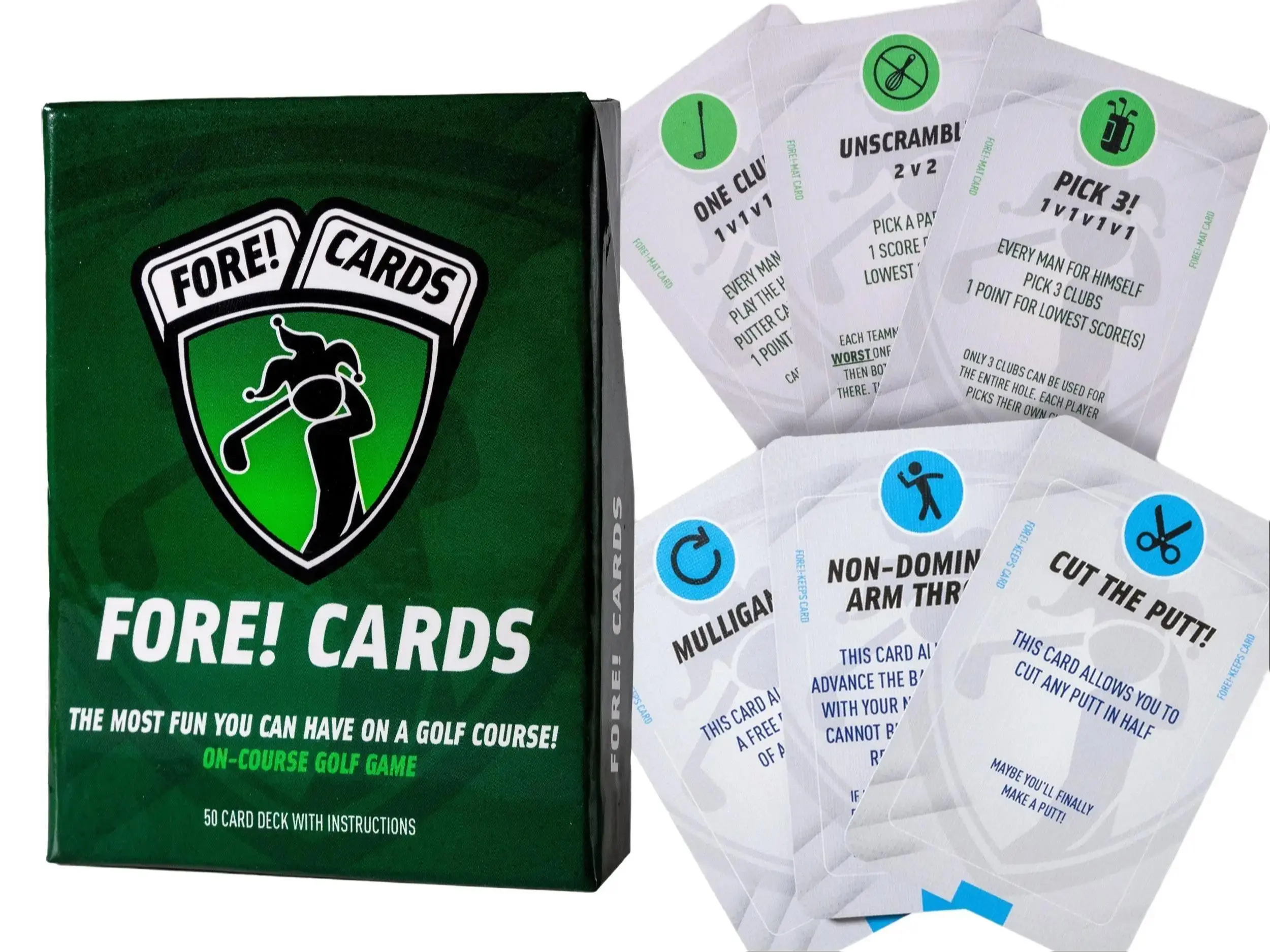 Fore! Cards On Course Golf Game | Fun & Interactive Golf Game