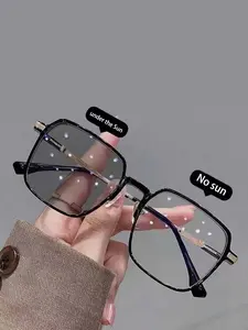 Women's Fashion Photochromic Glasses for Outdoor Sports, Driving, Fishing, Cycling, Running, Baseball, Golf, Travel, Shopping, Selfies, Parties, Beach, Vacation, Hiking