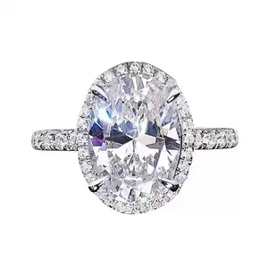 【#ZA300】(David)5CT Lab Made Gemstone Fashion jewelry  Ring