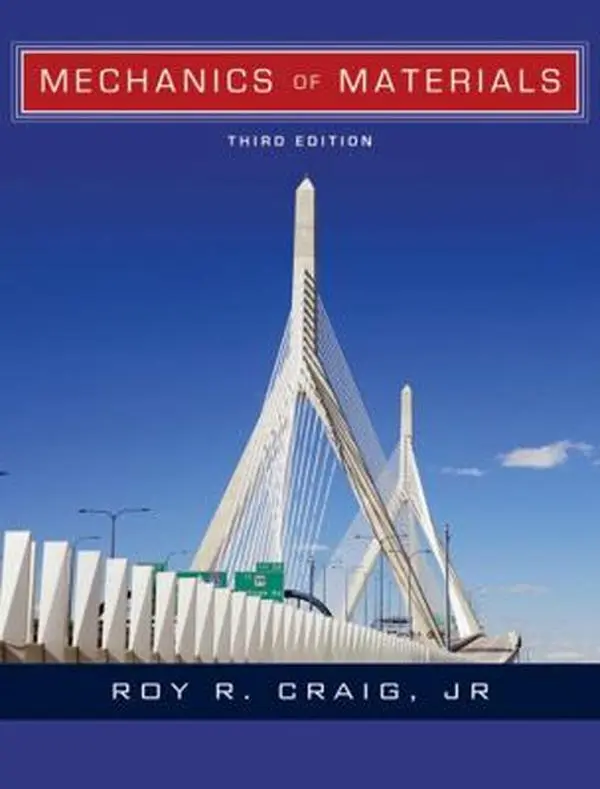 Used Mechanics of Materials Textbook - Hardcover by Roy R. Craig, Includes Access Code for Engineering Concepts & Solids Learning