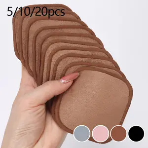 Reusable Makeup Remover Puff, 1 Set Soft Makeup Remover Pad, Facial Cleansing Puff, Facial Skin Care Tool for All Skin Types, Cosmetic, Facial Cleansing Pads