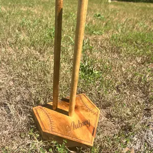Custom Cedar Wood Baseball | Softball Ring Stand – Handcrafted Elegance | Kids gift ideas - baseball ring stand