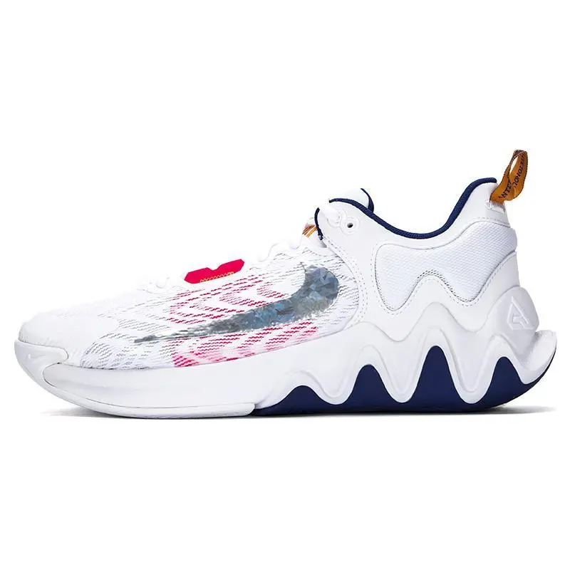 Nike Giannis Immortality 2 Ep White Deep Royal' Stylish Comfortable Low Top Basketball Shoes Men's DM0826-102