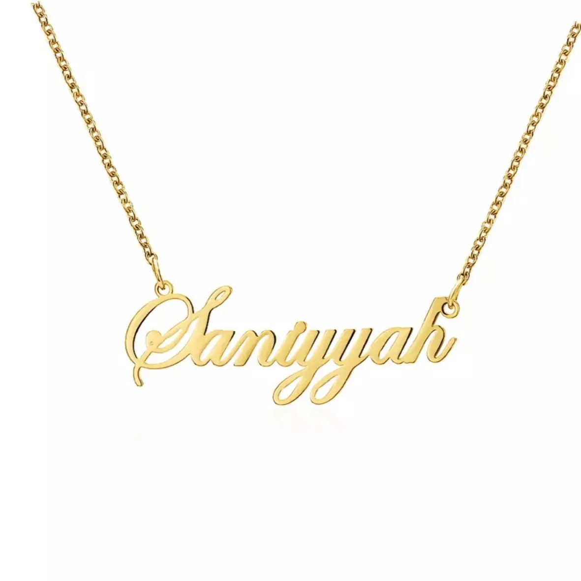 Custom Name Script Necklace