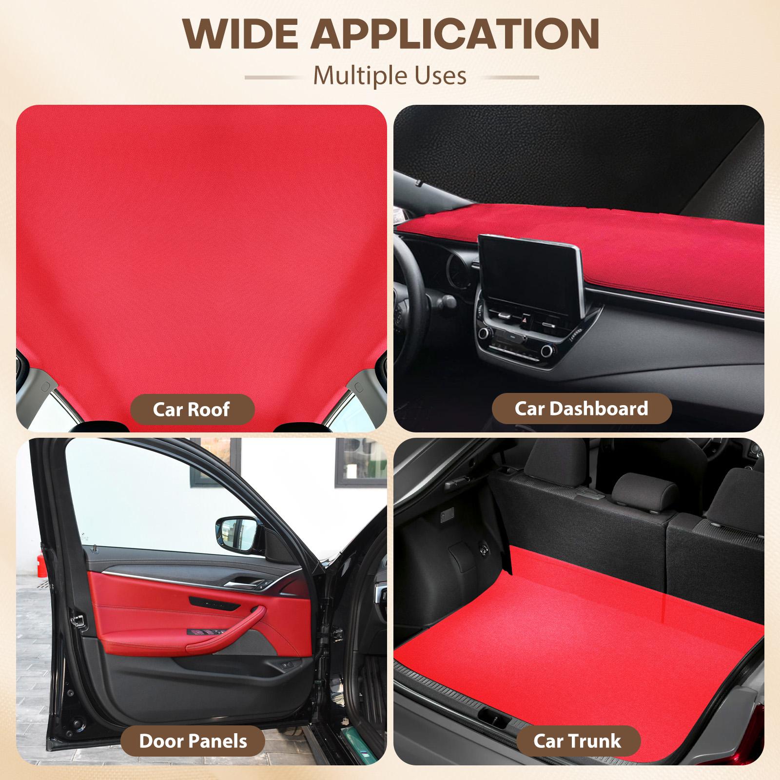 Multi-color Auto Headliner Fabric Auto Roof Repair Upholstery Material – SYNTHETIC LEATHER FABRIC 60" Flat Knit, 1/8" (3mm) with Foam Backed, Sold by the Yard, for Car Roof Liner Repair & Automotive Upholstery ceiling Suede Backing Multi-color Auto Headliner Fabric Auto Roof Repair Upholstery Material – SYNTHETIC LEATHER FABRIC 60" Flat Knit, 1/8" (3mm) with Foam Backed, Sold by the Yard, for Car Roof Liner Repair & Automotive Upholstery ceiling Suede Backing