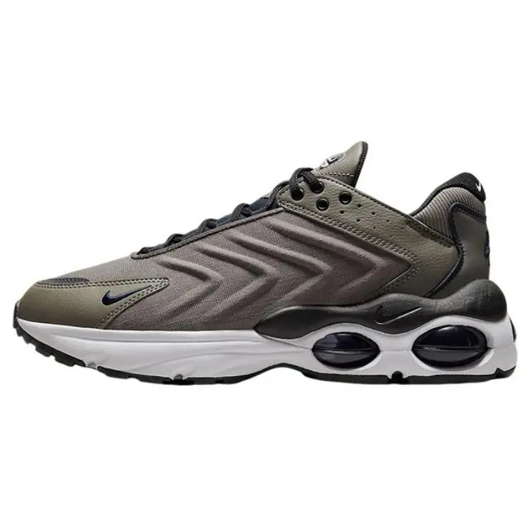Men's Nike Air Max TW Retro Low-Top Skepta Tailwind Footwear - Gray Recycled Materials Athletic Trainer for Running, Casual Use