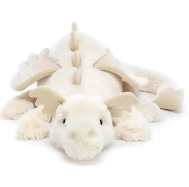 Jellycat Snow Dragon Stuffed Animal 50cm - Classic Children's Gift