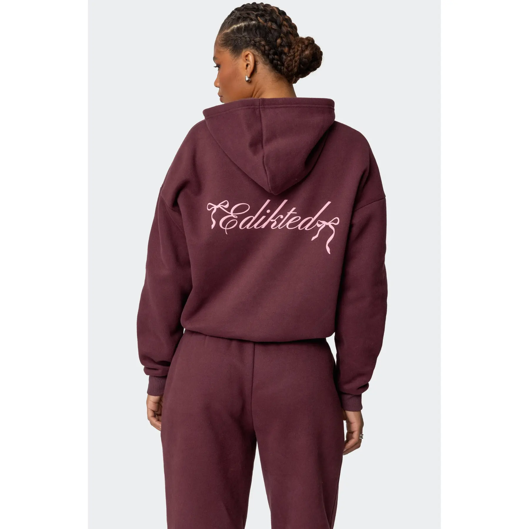 Sasha Bow Detail Hoodie