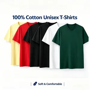 100% Cotton T-Shirts Unisex,Soft Comfortable,Solid Color,Crew Neck Short Sleeve,Regular Fit Menswear,Men and women,Womenswear,Tshirt, Casual