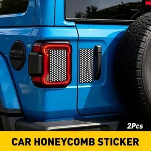 Your car needs this! Honeycomb tail light stickers that take 5 mins to apply Smooth Surface Set