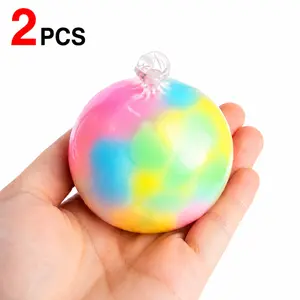 2PCS-Super Relaxing Crispy Handmade Ball, Clear Sound, Crunchy Wax Skin Squeeze Toy, Slow Rebound Stress Relief, Perfect Gift for Parties and Holidays outdoorfun