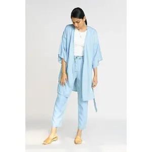 Wrapped In Happiness Set in Blue Denim