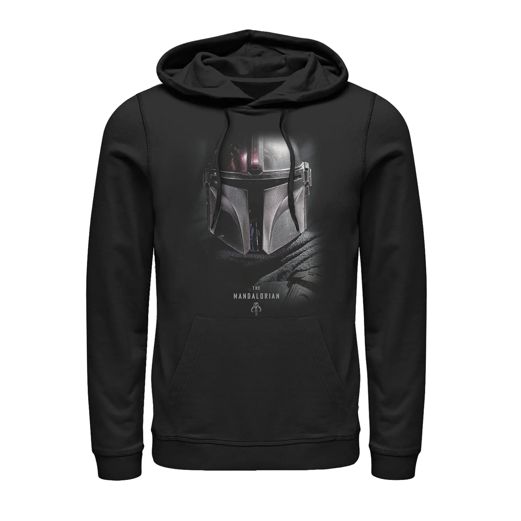 Men's Star Wars The Mandalorian Bounty Hunter Shadow Pull Over Hoodie