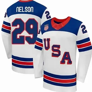 Johnny Gaudreau Team USA Print Hockey Jersey Olympic 2026 - Adult & Youth Sizes – Ice Hockey Fan Gear In All Colors