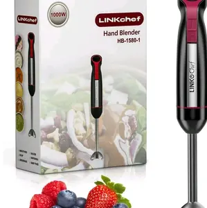 Immersion Blender, 20-Speed 1000W Immersion Hand Blender, Stick Blender With Turbo Mode.