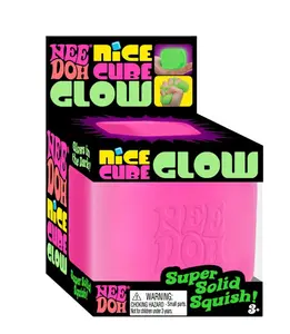 2026 New Cube Nice Cube Glow Squishy Toy - Soft And Flexible Design For Kids Limited Edition