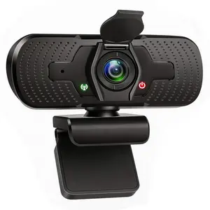 1080P Webcam with Microphone, Privacy Cover, USB HD Computer Web Camera, Plug and Play, for Zoom/Skype/Teams, Streaming, Online Class, Conferencing and Video Calling