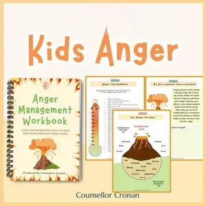 Teenagers, Youth & Adults Anger Management Workbook, Emotion Management, Self-Regulation Skills, Therapeutic Exercises, Cognitive Behavioral Therapy Guide, Journals
