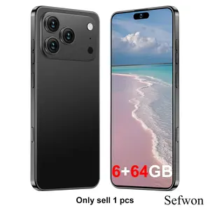 I17 Promax Unlock Smart Android Phone, 16mp+20mp Camera, 6.93 Inch Screen, Octa-Core Cpu, Android 12.0, 5000mah Battery, Dual Sim, 6gb+64GB