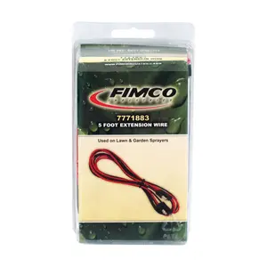 Fimco 7527575 Sprayer Extension Wire - Black & Red, Outdoor