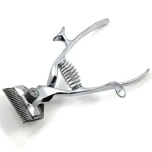 Ultra-Quiet Manual Pet Hair Clipper for Dogs & Cats, Low Vibration, Ergonomic Grooming Clipper and Comb Set, Safe & Hypoallergenic