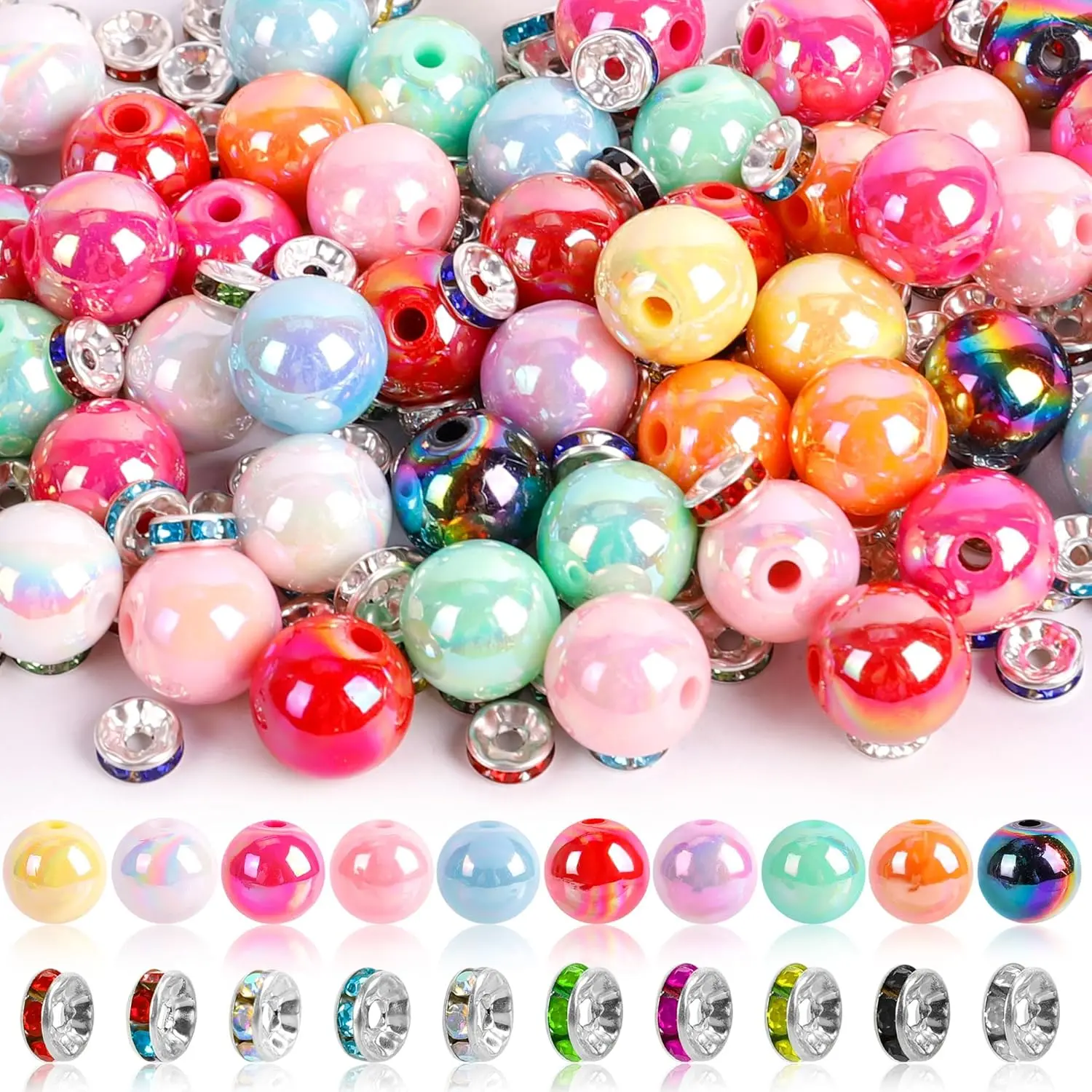 acrylic bead mix