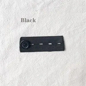 1pcs, Waistband Extenders Button Extender For Pants | Denim Material | Premium Metal Buttons | 2 Button Holes | Button Extender For Jeans | Button Closure