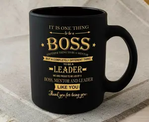 Boss Coffee Mug - Best Gifts for Boss - Funny Birthday Gift mug Ceramic Drinkware