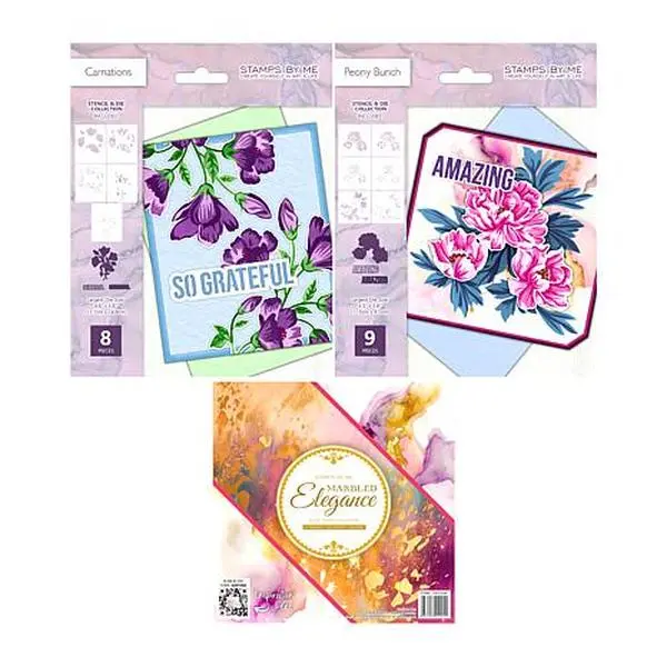 Crafts & Sewing Stamps By Me Grateful for You Card-Making Kit