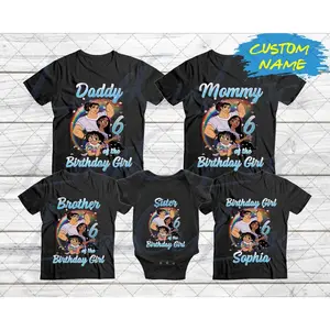Personalized Encanto Birthday Shirt, Family Custom Birthday Tee, Relaxed Fit, Easygoing Feel, Ready to Go, No Effort Needed