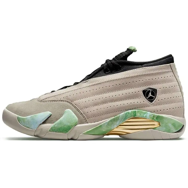 Jordan 14 Retro Aleali May Fortune Cushioned Mid Top Basketball Shoes Women's DJ1034-200