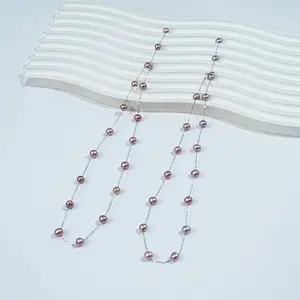 060 Starry Sky Pearl necklace（D925J1195）