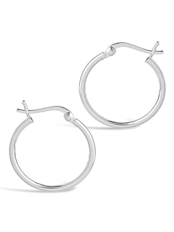 Sterling Silver Hoop Earrings