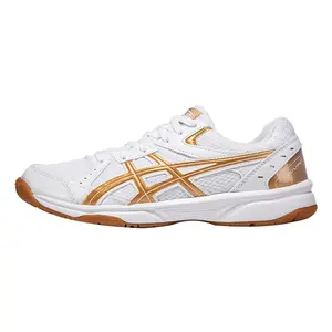 Asics River CS Low-Top Badminton Shoes for Men and Women in White, Featuring Comfort, Durability, and Lightweight Design Trending Shoes, House White Official Shoes to Get / Maison Mihara
