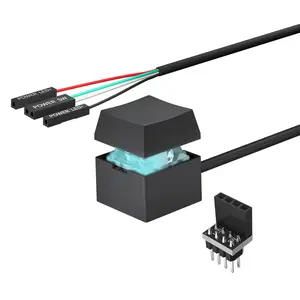 Desktop  PC Mechanical Power : LED Power /Off Button Extension for Motherboard Boot