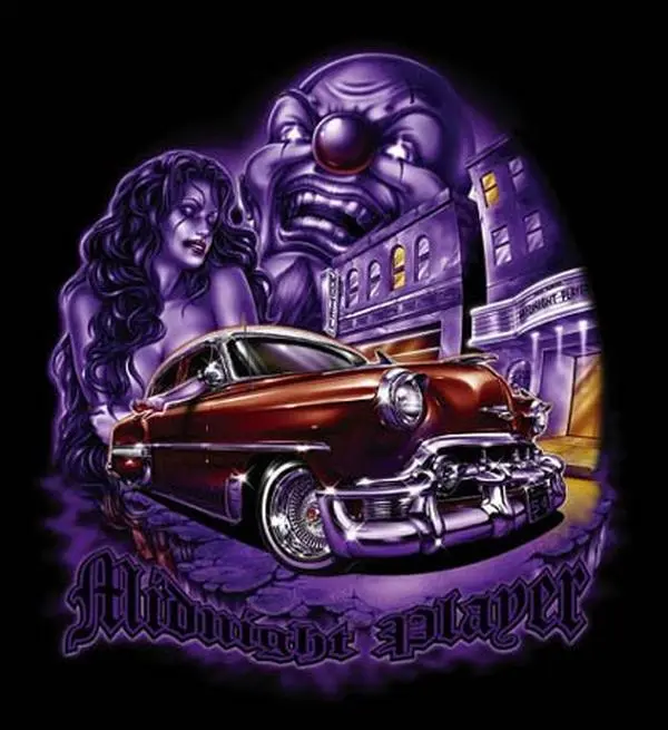 Midnight Player 8" x 10" Lowrider Poster Print Midnight Player 8" x 10" Lowrider Poster Print